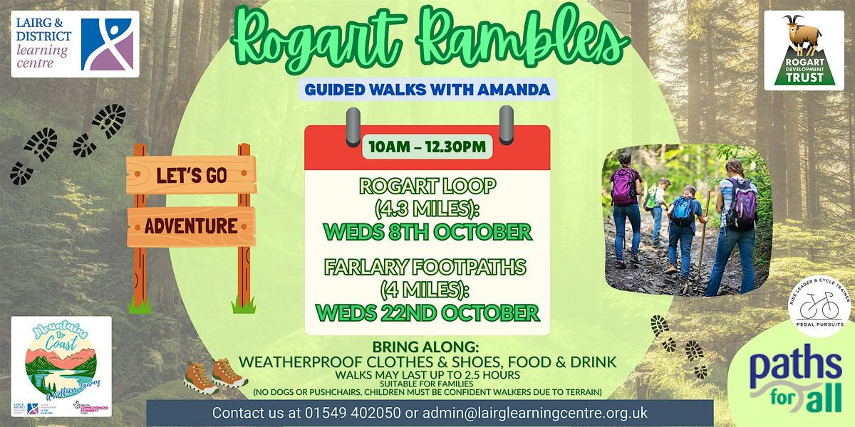 Rogart Rambles: Rogart Loop Walk, 8 October | Event in Rogart | AllEvents
