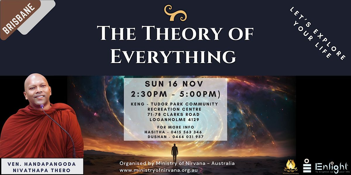 The Theory of Everything - Brisbane Talk - FREE EVENT | Event in Loganholme | AllEvents