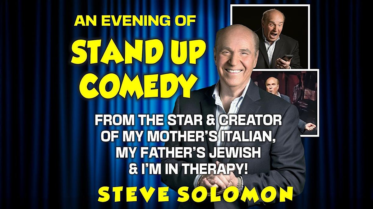 Comedian Steve Solomon, 31 December | Event in Boca Raton | AllEvents