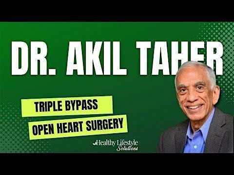Dr. Akil Taher: OPEN HEART: The Transformational Journey of a Doctor, 25 October | Event in Herndon | AllEvents