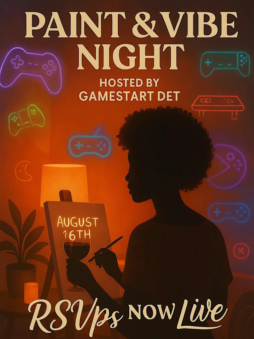 Paint and Vibe, 16 August | Event in Detroit | AllEvents