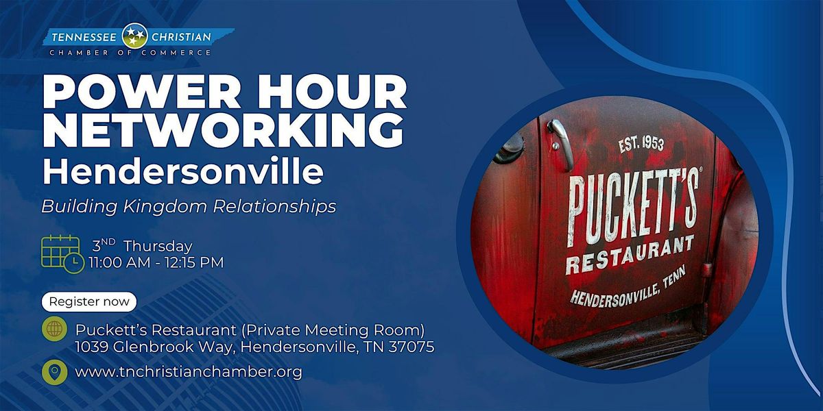 POWER HOUR Networking - Hendersonville, 21 August | Event in Hendersonville | AllEvents