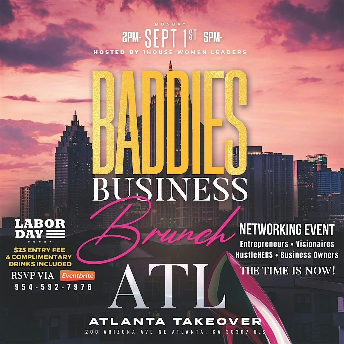 Atlanta Baddies Business Brunch | Network, Sip & Level Up✨, 1 September | Event in Atlanta | AllEvents