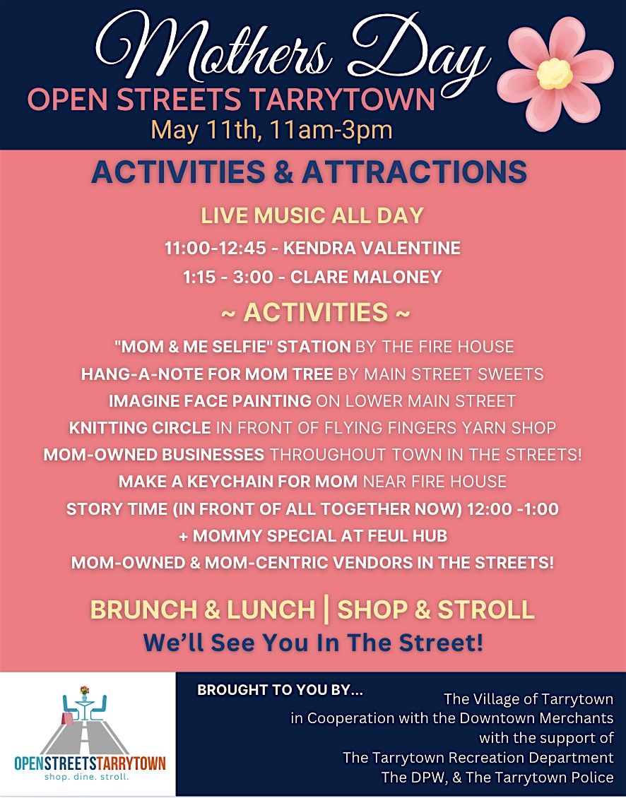 Tarrytown Open Streets Celebrate Mother's Day | Event in Tarrytown | AllEvents