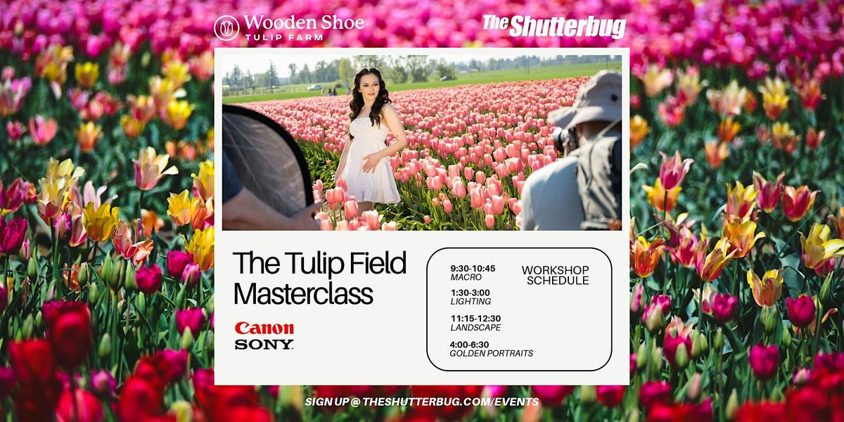 The Shutterbug Wooden Shoe Tulip Field Masterclass, Wooden Shoe Tulip ...