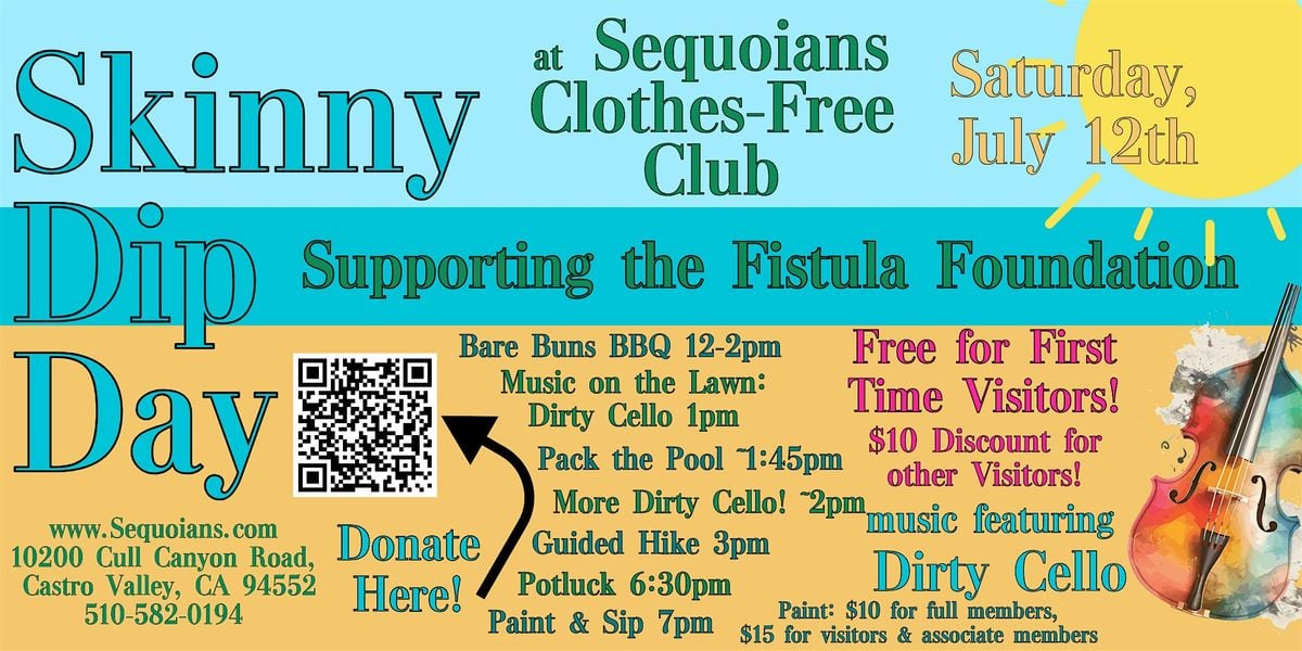 Skinny Dip Day and Open House at Sequoians Clothes-Free Club, 12 July | Event in Castro Valley | AllEvents