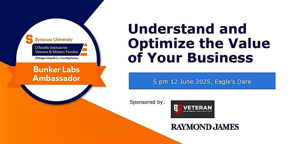 Understand and Optimize The Value of Your Business | Event in Wilmington | AllEvents