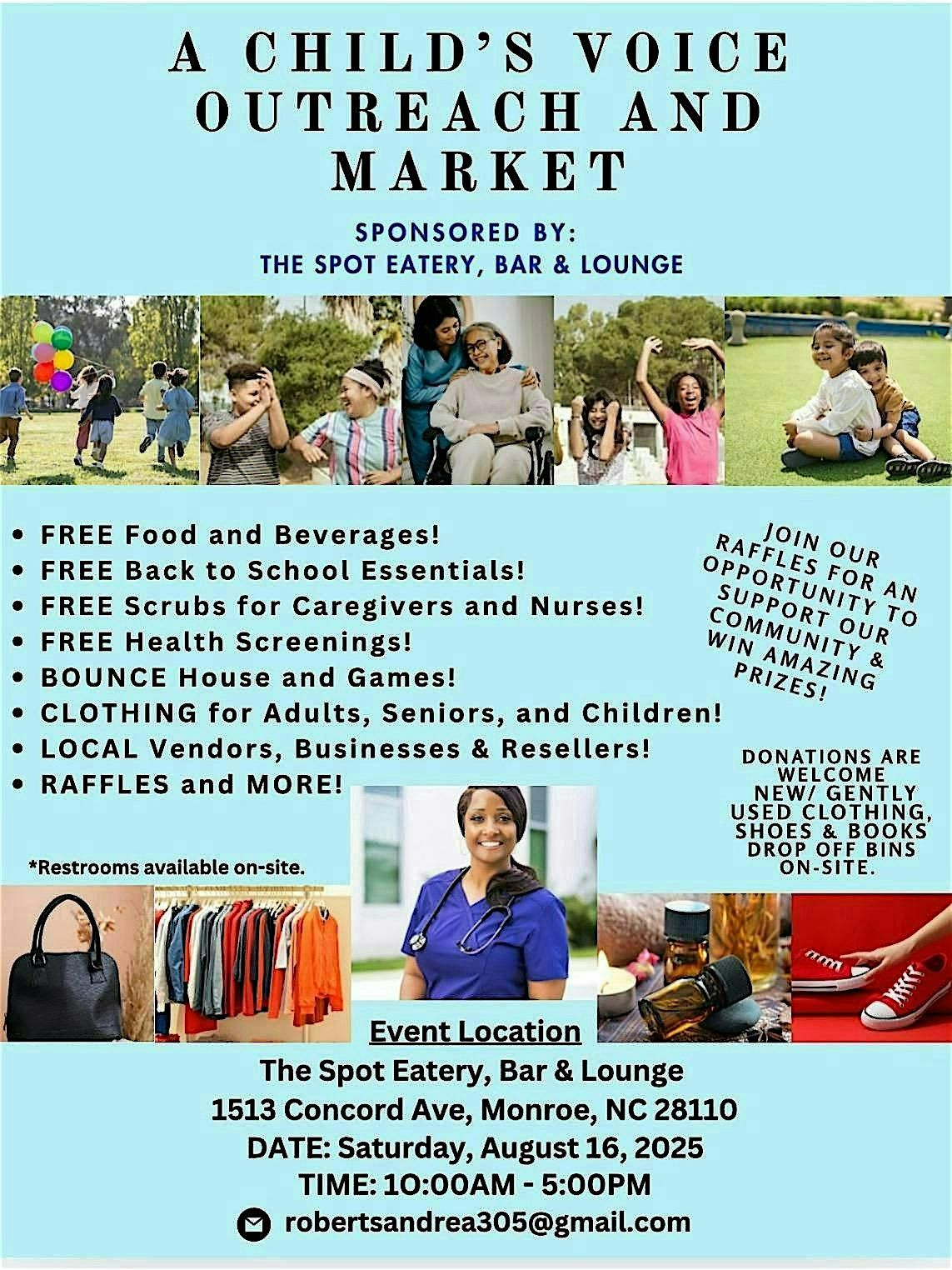 A Child’s Voice Outreach and Market 2025, 16 August | Event in Monroe | AllEvents