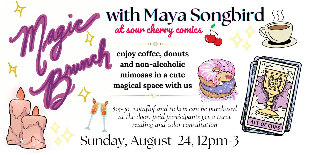 Magic Brunch with Maya Songbird, 24 August | Event in San Francisco | AllEvents