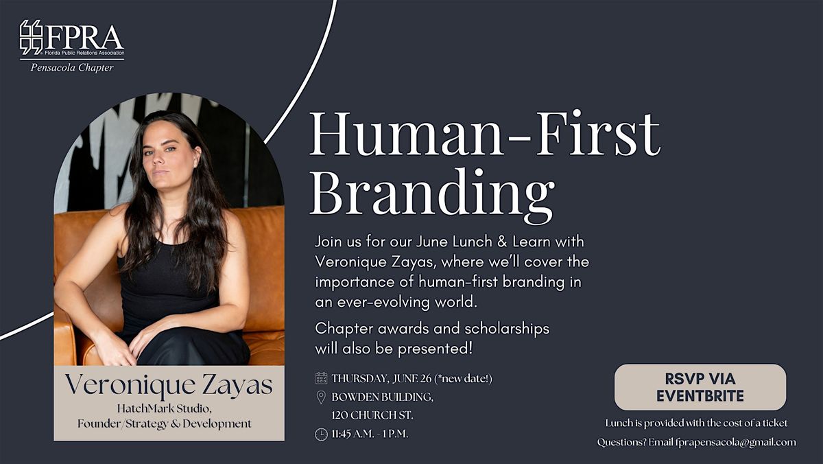 June Lunch & Learn: Human-First Branding, 26 June | Event in Pensacola | AllEvents