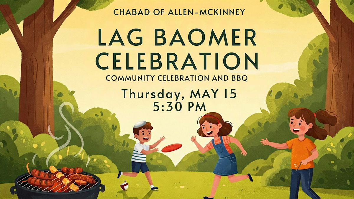 Lag BaOmer BBQ, Face Painting & Lawn Games!, 15 May | Event in McKinney | AllEvents