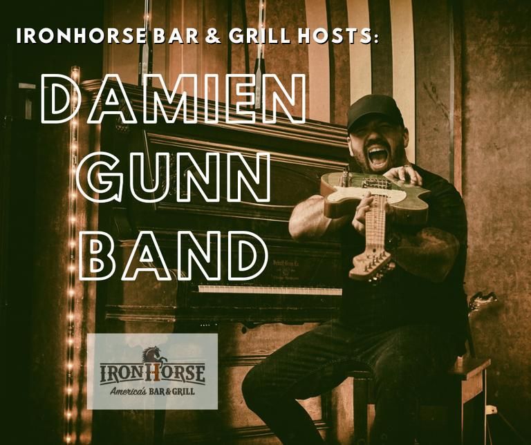 LEAWOOD Damien Gunn Band "Live" Iron Horse Bar & Grill, Iron Horse