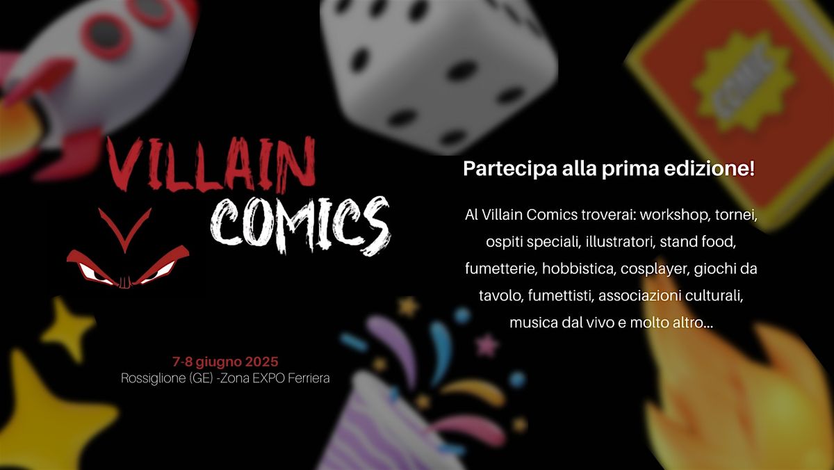 Villain Comics&Games, 7 June | Event in Rossiglione | AllEvents