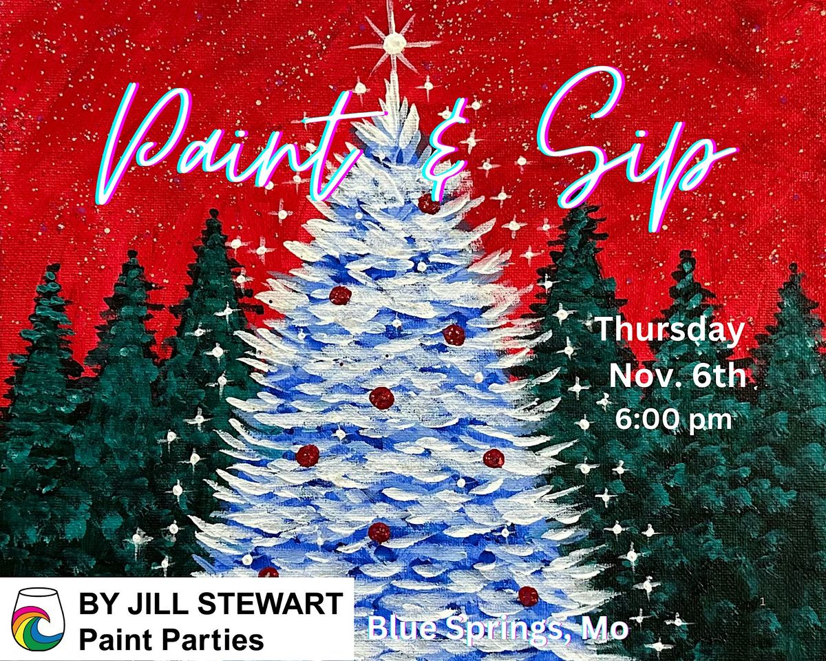 Glittering Tree Paint Party, 6 November | Event in Blue Springs | AllEvents