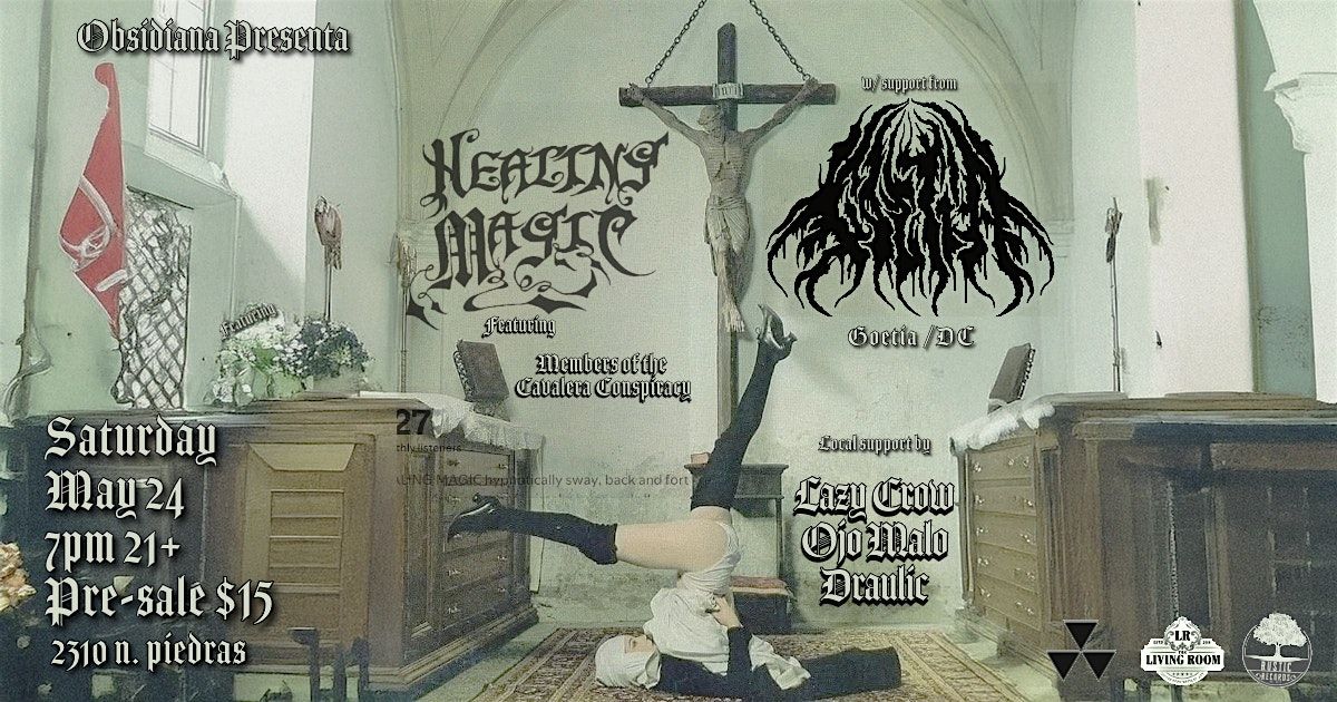 Obsidian Presents: Healing Magic & Goetia LIVE, 24 May | Event in El Paso | AllEvents