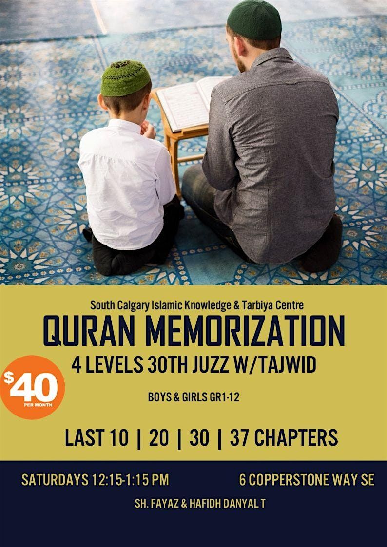 Quran Memorization | Event in Calgary | AllEvents