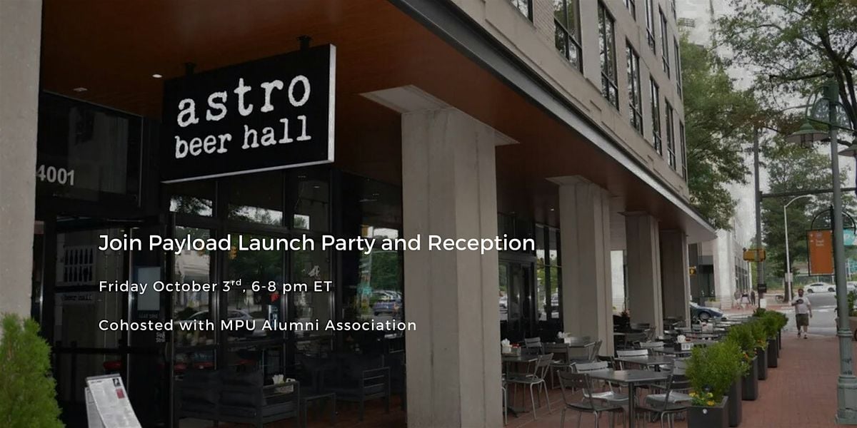 Payload Launch Party and WSW Networking Event, 3 October | Event in Arlington | AllEvents