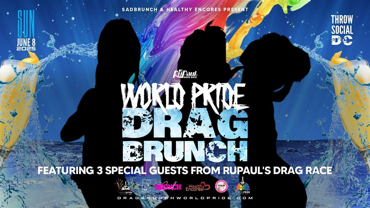 World Pride Drag Brunch at Throw Social DC, 8 June | Event in Washington | AllEvents