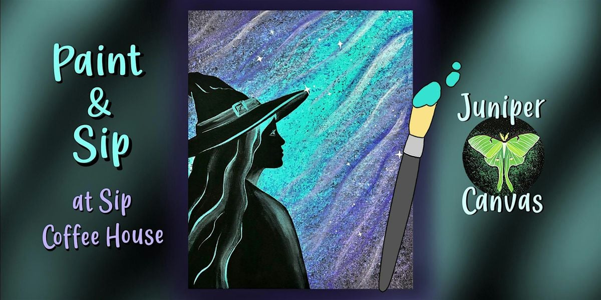 Paint & Sip at Sip Coffee House 2 in Highland: Mystic Witch, 15 September | Event in Highland | AllEvents