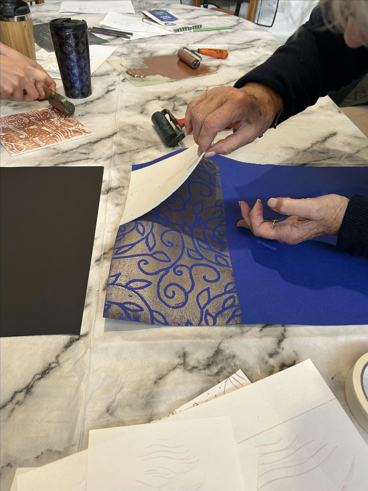 Repeat after me - learn the basic art of repeat pattern printmaking, 24 November | Event in Dunbar | AllEvents