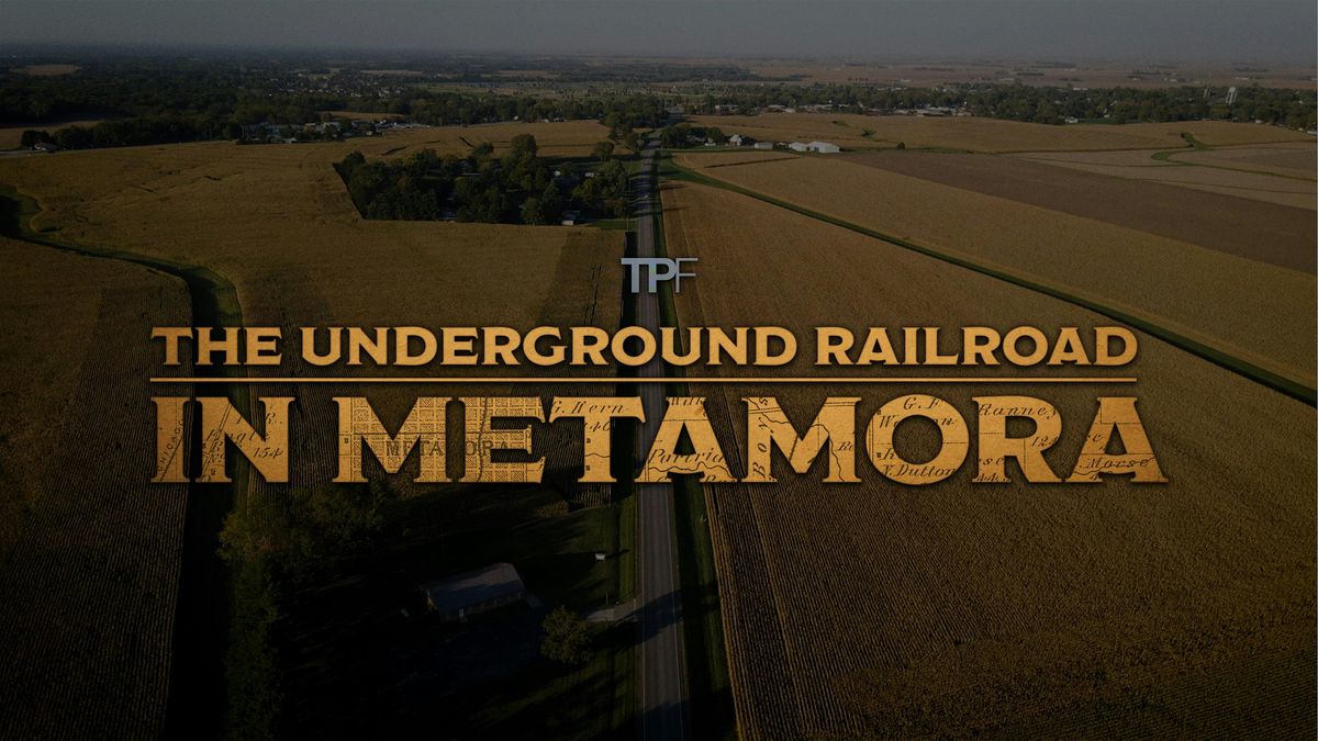 The Underground Railroad in Metamora - Premiere Screening, 22 June | Event in Metamora | AllEvents
