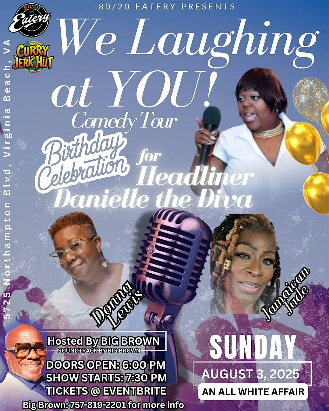 WE LAUGHIHG AT YOU COMEDY TOUR, 3 August | Event in Virginia Beach | AllEvents