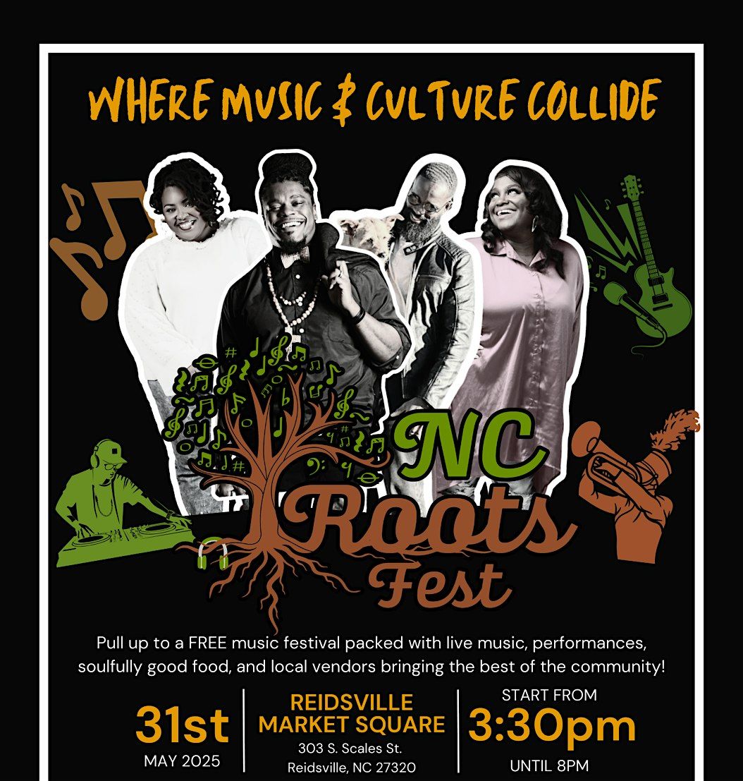 NC RootsFest III, 31 May | Event in Reidsville | AllEvents