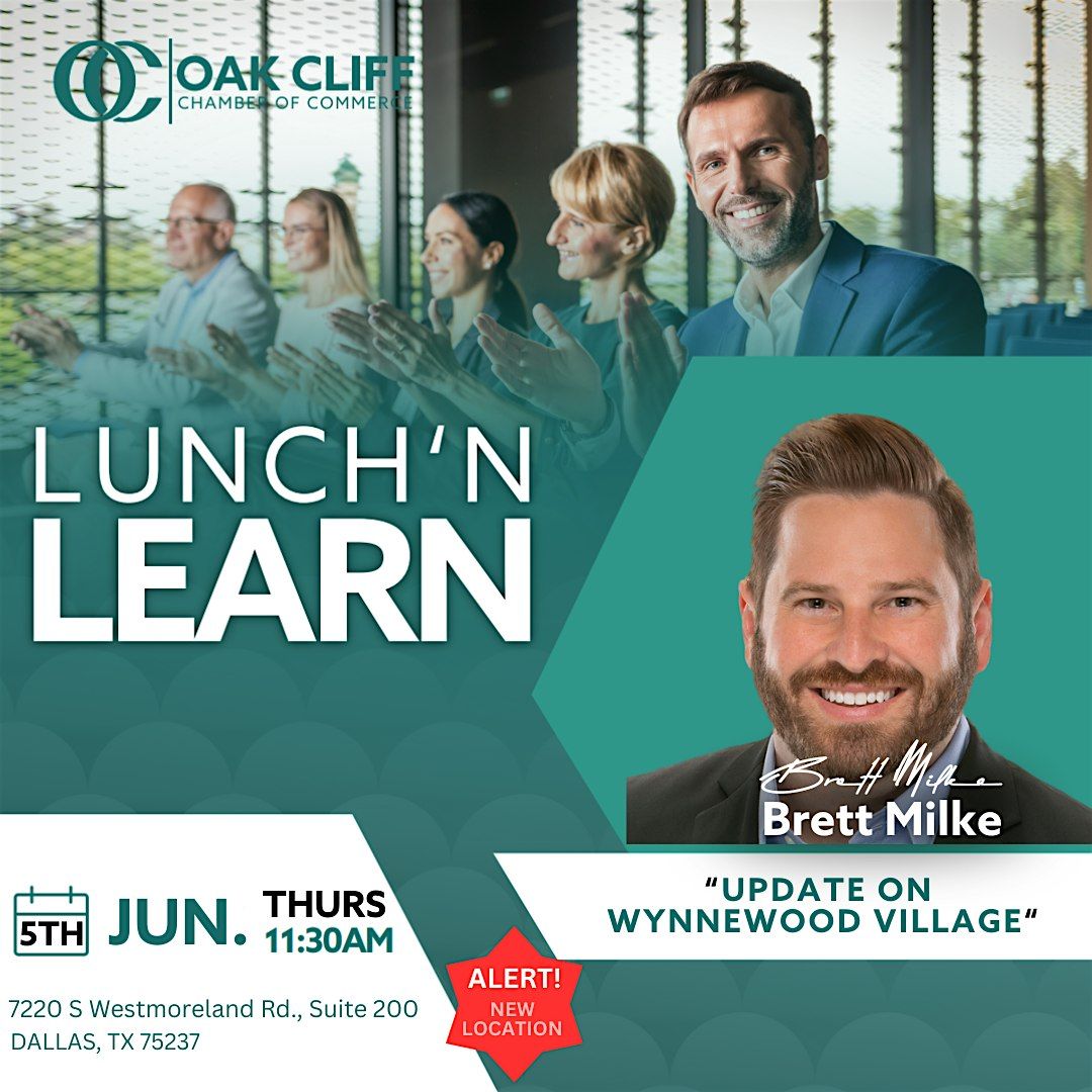 Lunch N' Learn - Update on Wynnewood Village w/ Brett Milke, 5 June | Event in Dallas | AllEvents