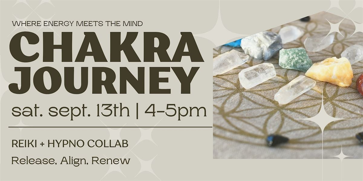 Chakra Journey: Reiki + Hypnotherapy, 13 September | Event in Scottsdale | AllEvents