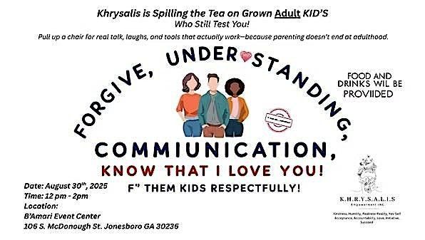 F Them Kids,  Respectfully (Forgive Understand Communicate Know), 30 August | Event in Jonesboro | AllEvents