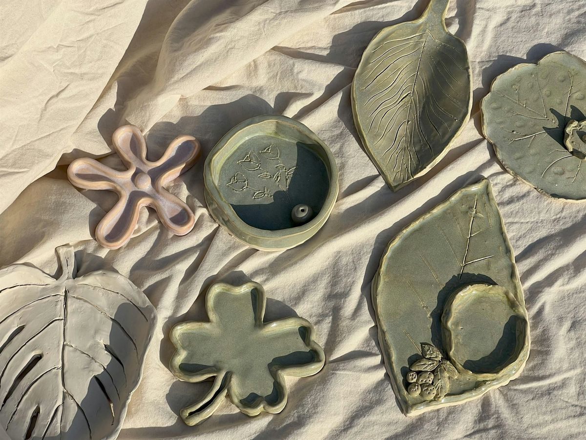 Ceramic Leaf Trinket Dish - Intro to Pottery Workshop, 12 September | Event in West Hollywood | AllEvents