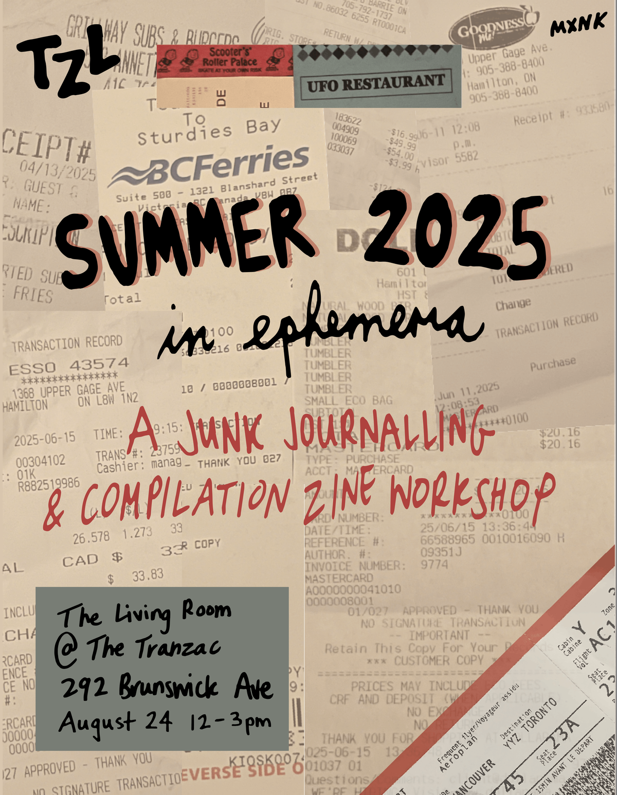 Summer 2025 in Ephemera: A Junk Journaling Zine Workshop, 24 August | Event in Toronto | AllEvents