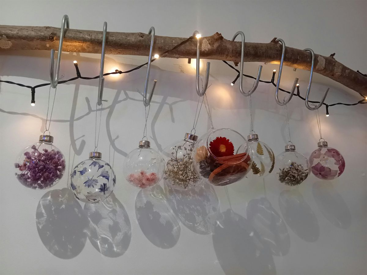 Christmas Flower Bauble workshop with Anna from Branch & Brush Studios, 7 December | Event in Bangor | AllEvents