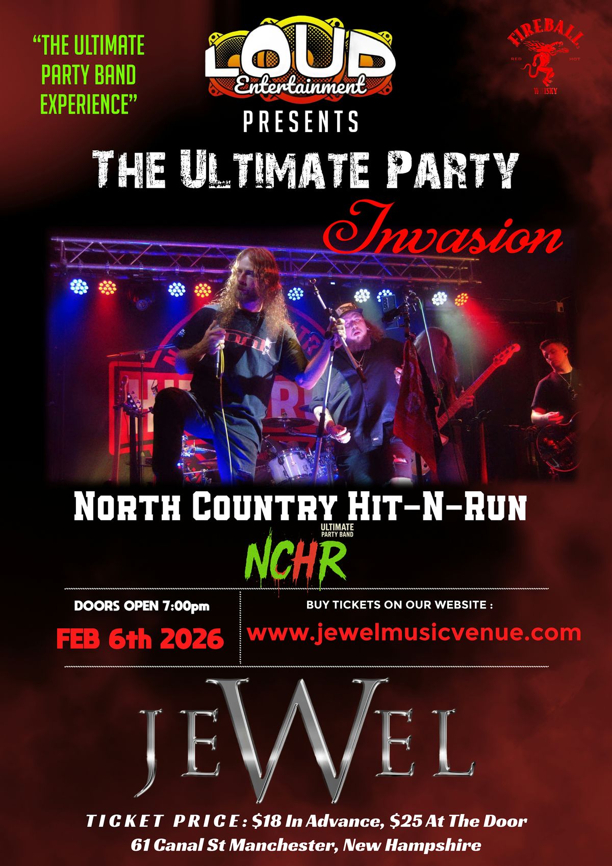 NCHR PARTY INVASION, 6 February | Event in Manchester | AllEvents