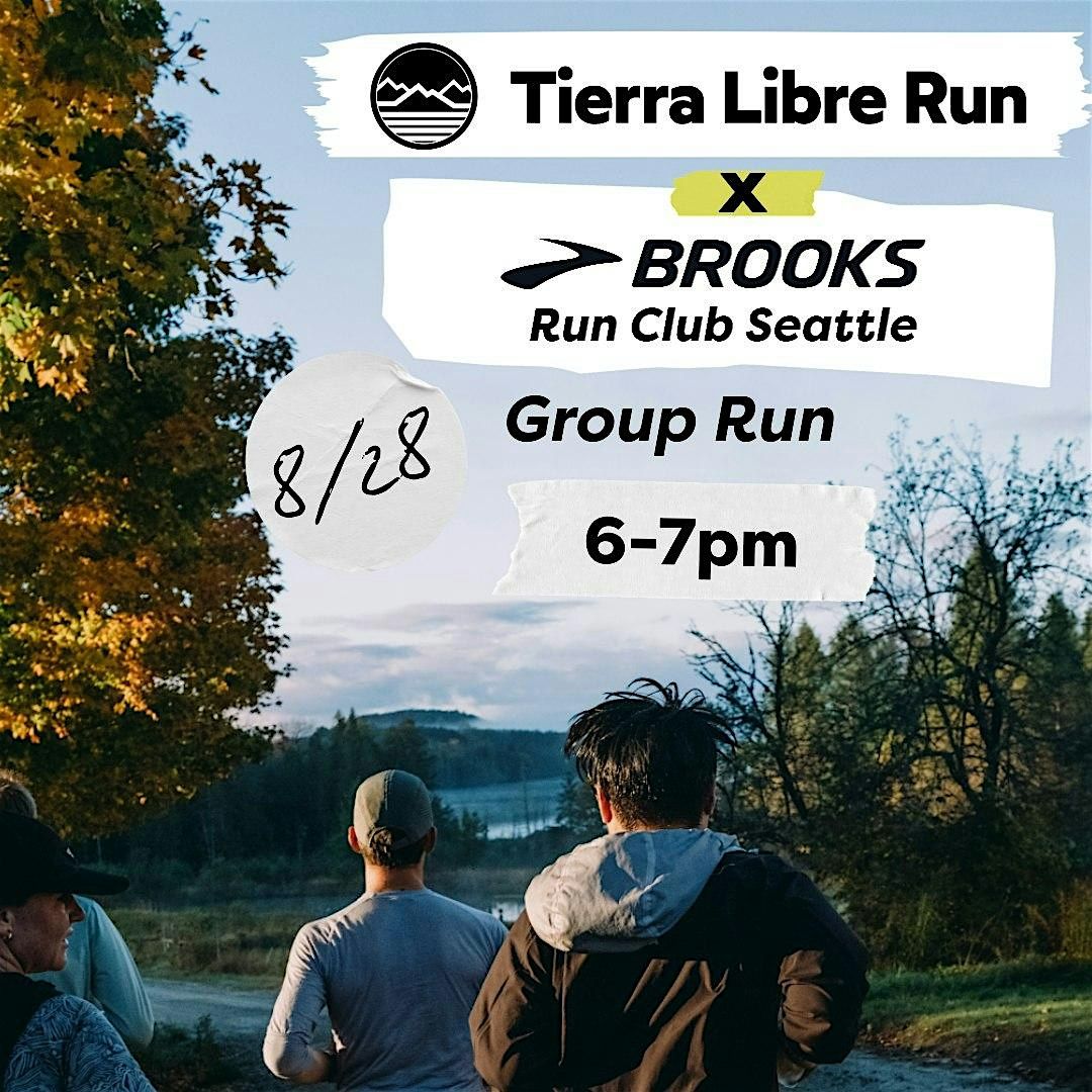 Brooks Run Club Seattle x Tierra Libre Run, 28 August | Event in Seattle | AllEvents