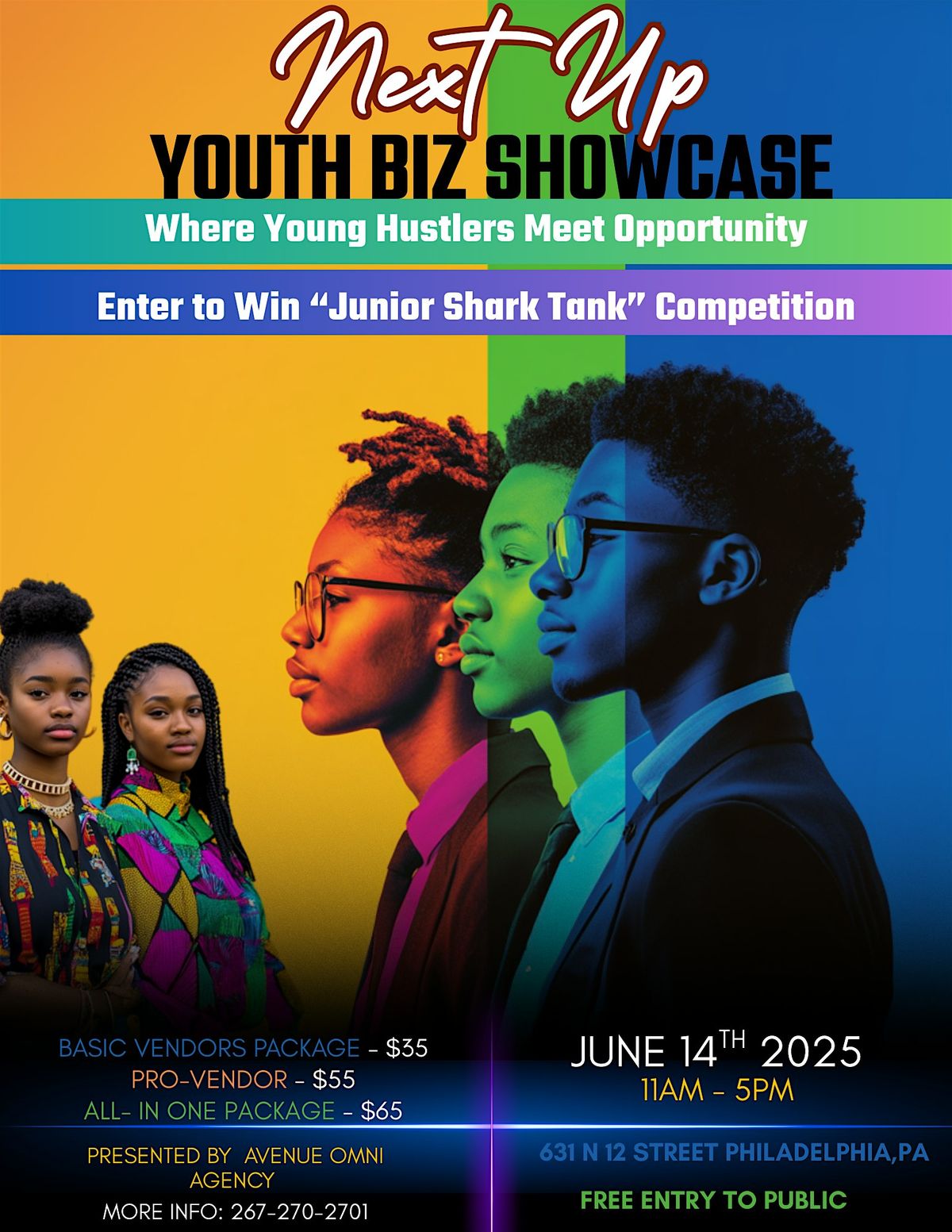 Next Up: Youth Biz Showcase, 14 June | Event in Philadelphia | AllEvents