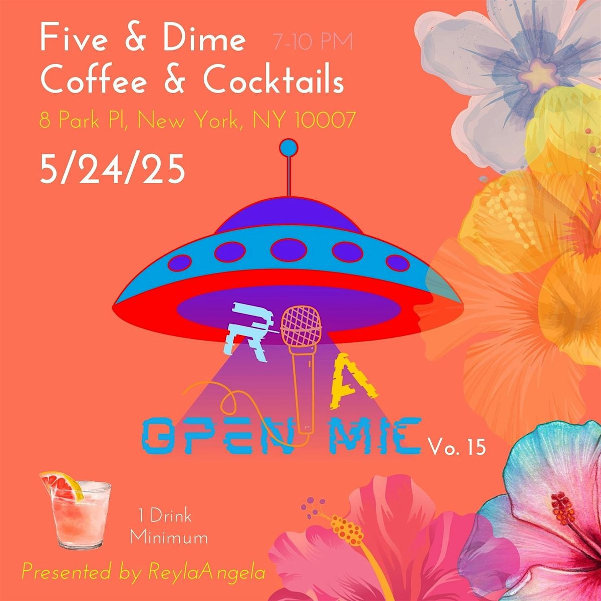 RA Open Mic's Vo. 15 "Poetry Spring Fling", 24 May | Event in New York | AllEvents