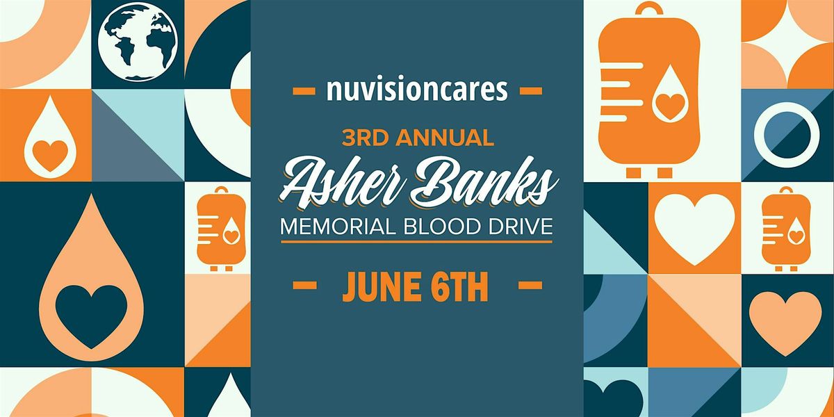 3rd Annual Asher Banks Memorial Blood Drive hosted by Nuvision Credit Union, 6 June | Event in Anchorage | AllEvents