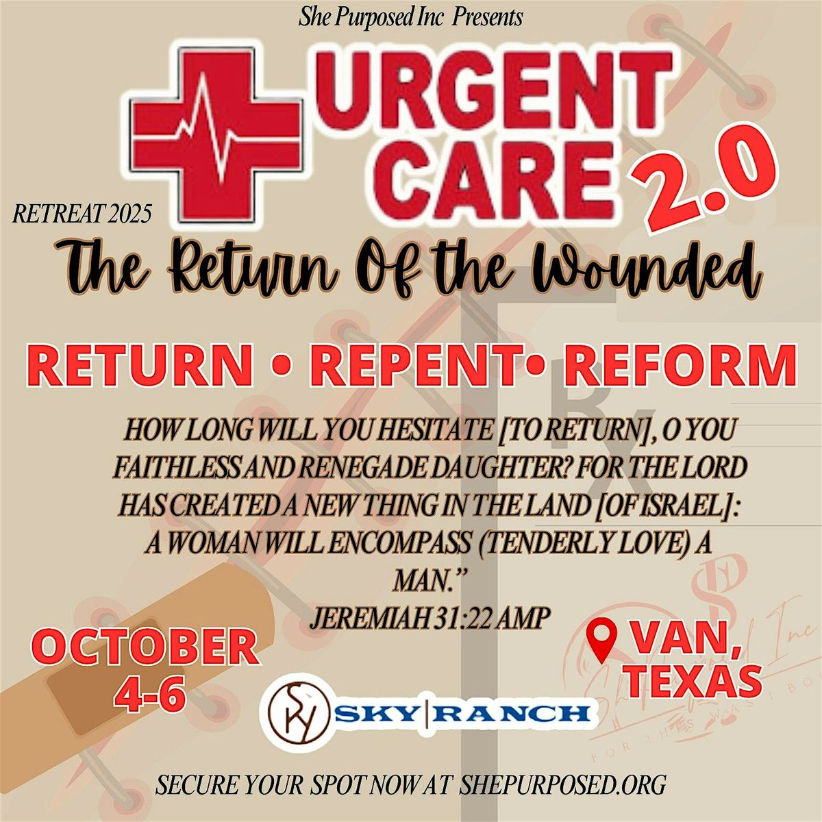 I am She Becoming A Better Me Retreat | Event in Van | AllEvents
