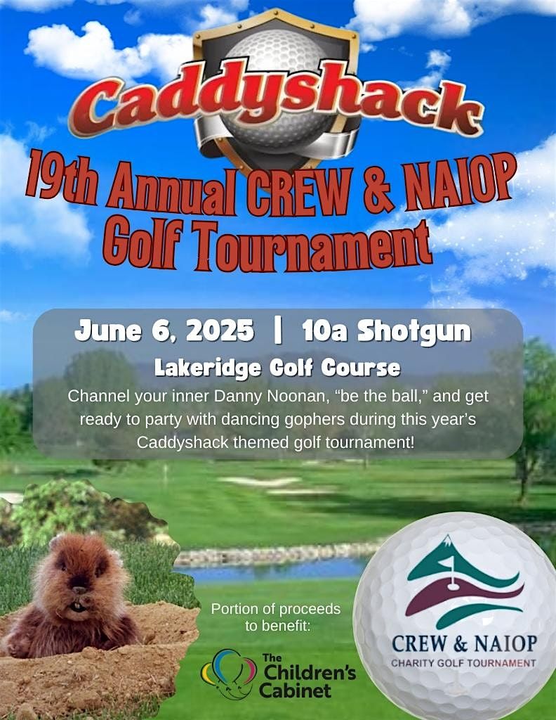 2025 CREW & NAIOP Charity Golf Tournament - Caddyshack, 6 June | Event in Reno | AllEvents