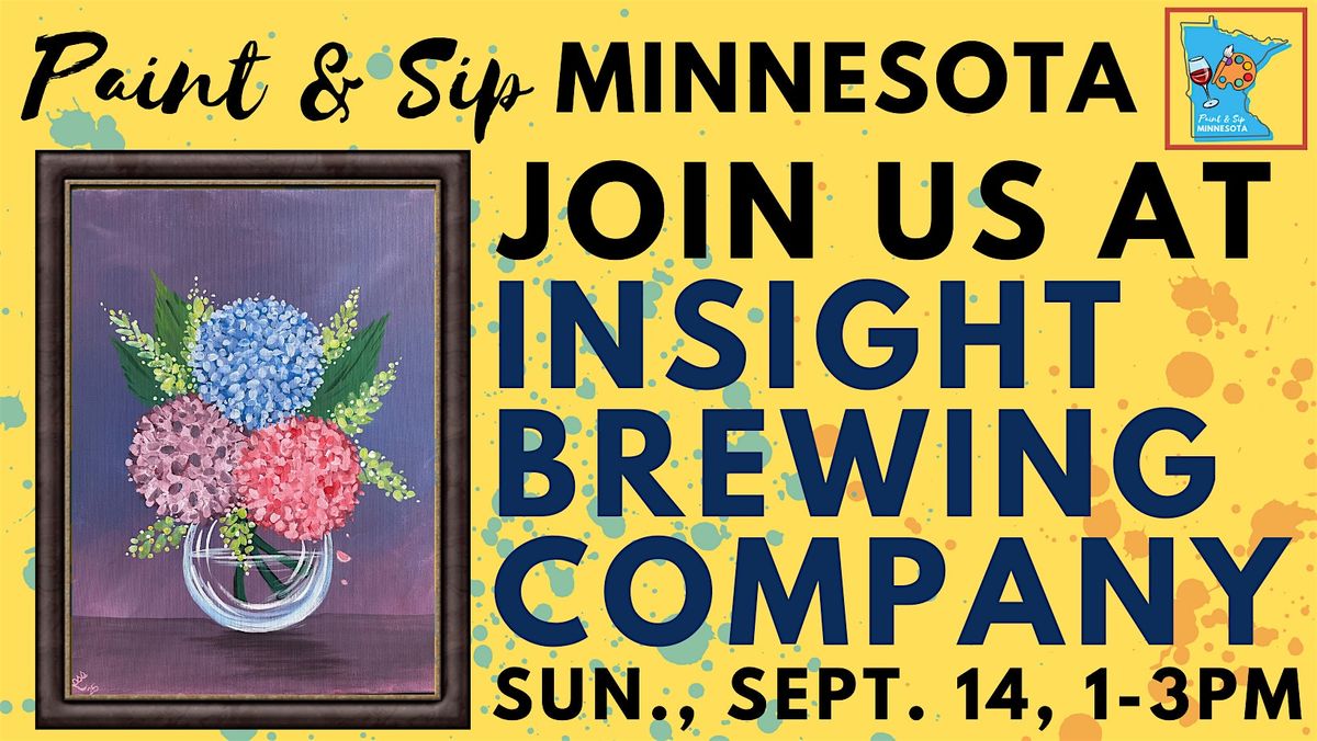 September 14 Paint & Sip at Insight Brewing, 14 September | Event in Minneapolis | AllEvents