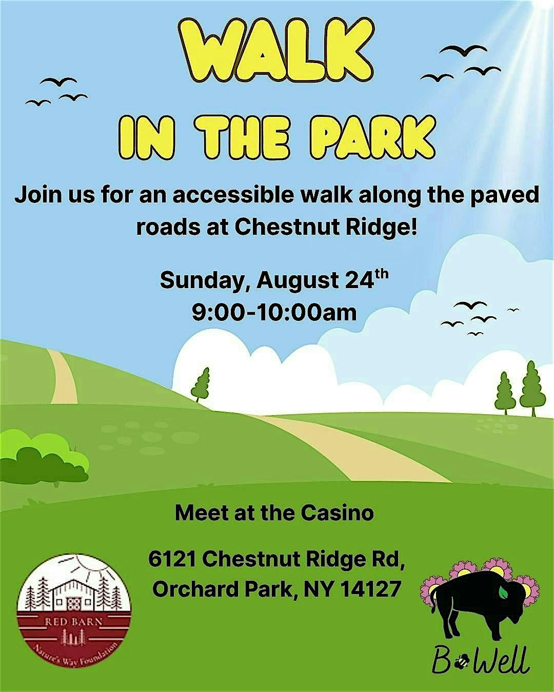 Accessible Hike at Chestnut Ridge, 24 August | Event in Orchard Park | AllEvents