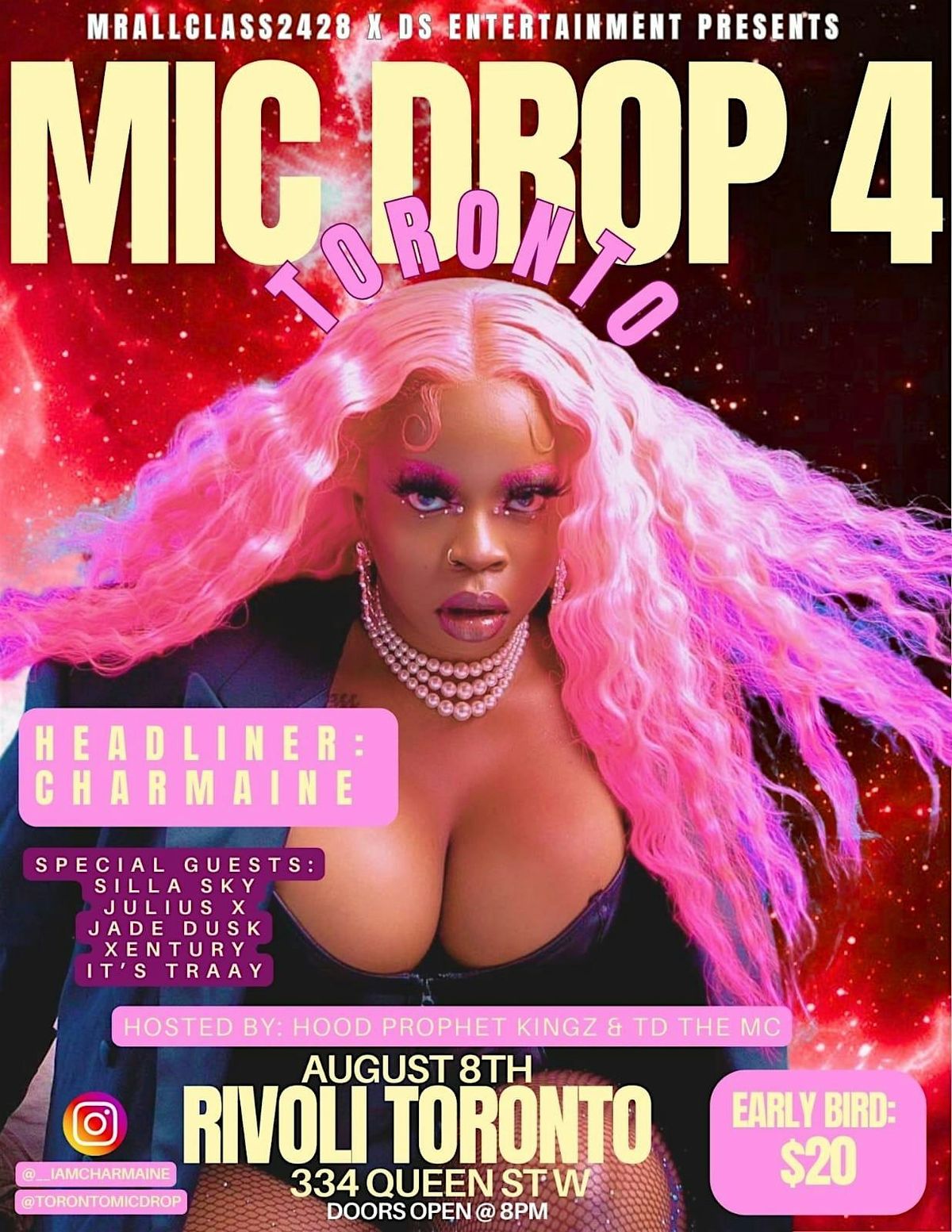 TORONTO MIC DROP 4, 8 August | Event in Toronto | AllEvents