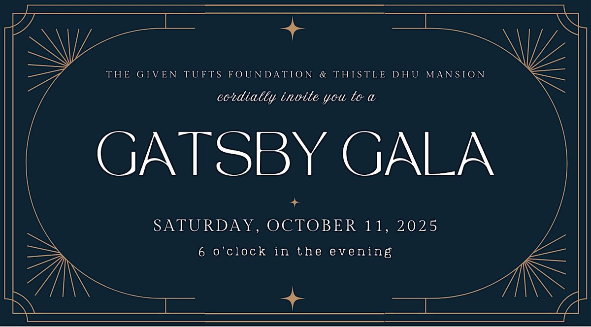 The Gatsby Gala, 11 October | Event in Pinehurst | AllEvents