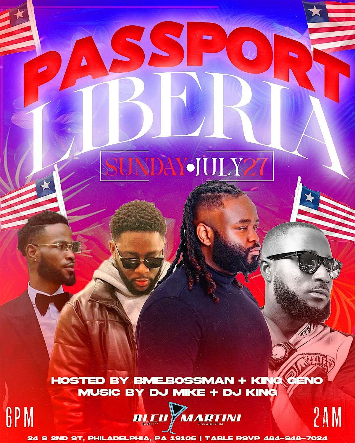 PASSPORT LIBERIA’ Afropolitan Sunday, 27 July | Event in Philadelphia | AllEvents