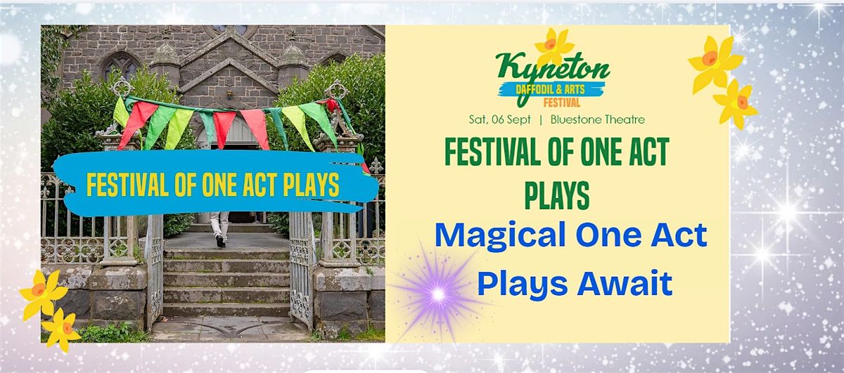 Festival of One Act Plays, 6 September | Event in Kyneton | AllEvents