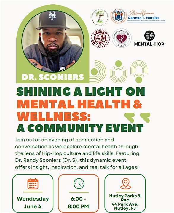Shining A Light on Mental Health & Wellness: A Community Event, 4 June | Event in Nutley | AllEvents