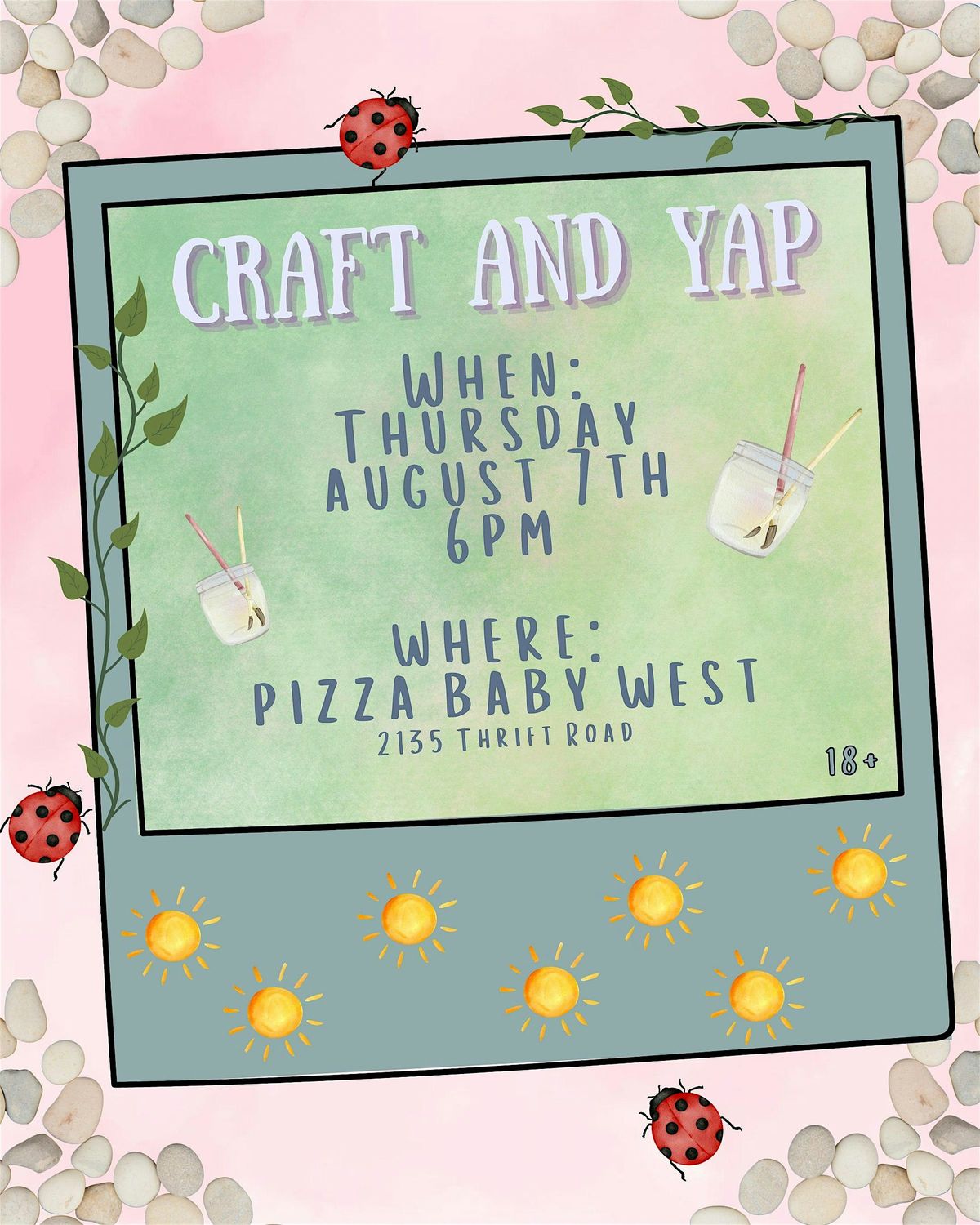 Craft and Yap, 7 August | Event in Charlotte | AllEvents