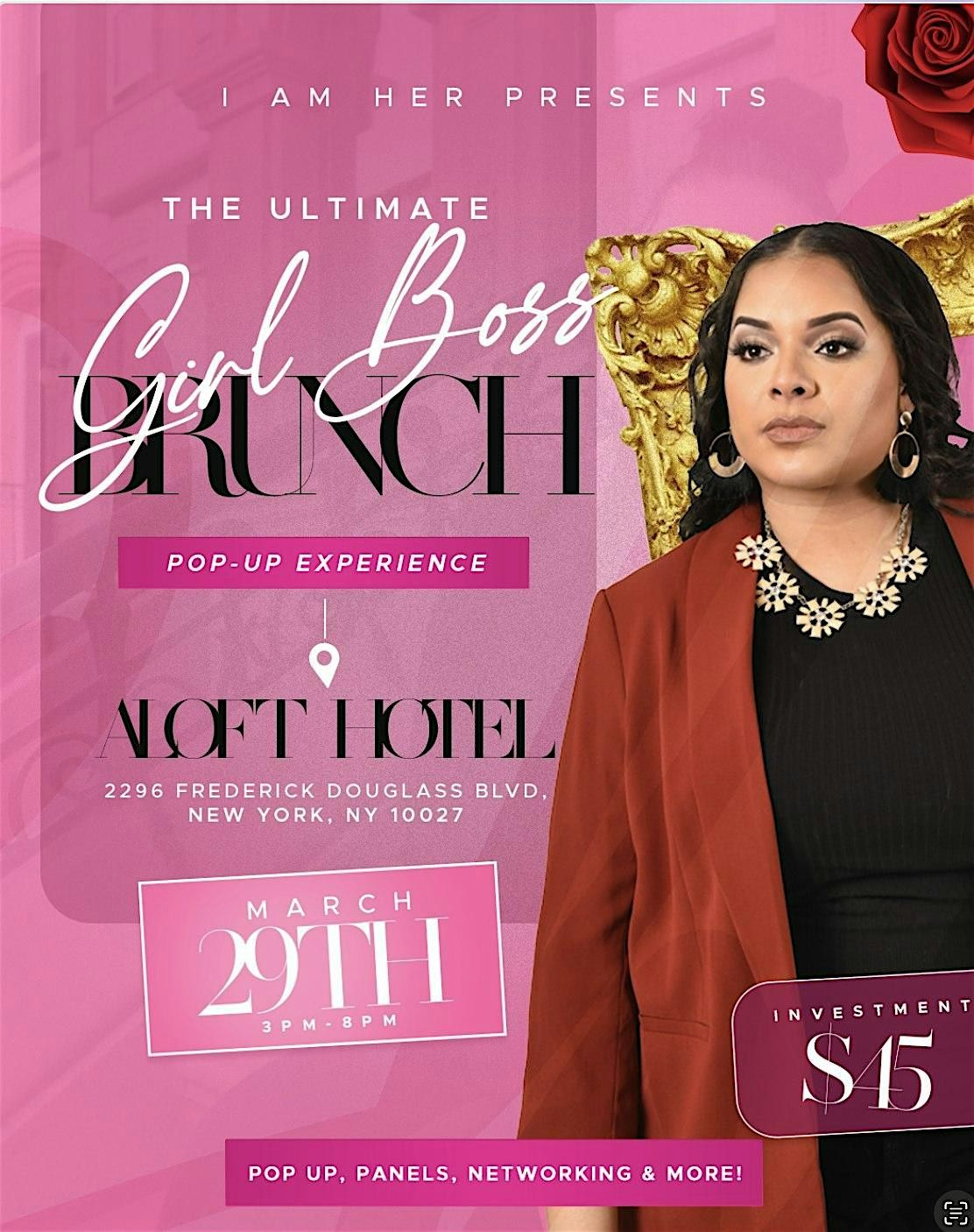 I Am Her: Women's Empowerment Bruch | Event in New York | AllEvents