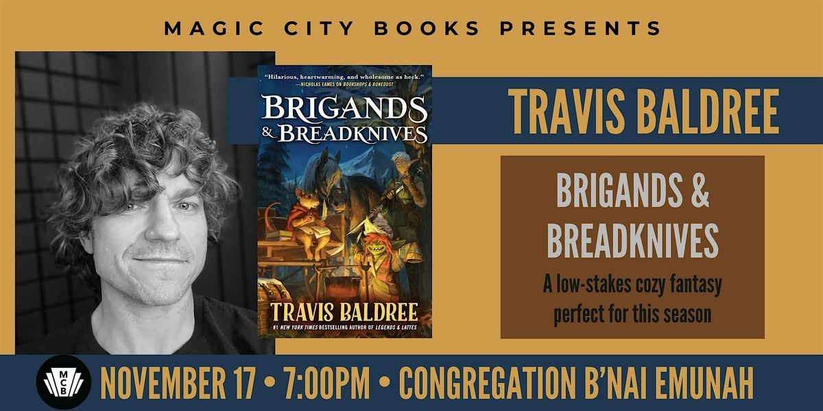A Cozy Evening with Travis Baldree, 17 November | Event in Tulsa | AllEvents